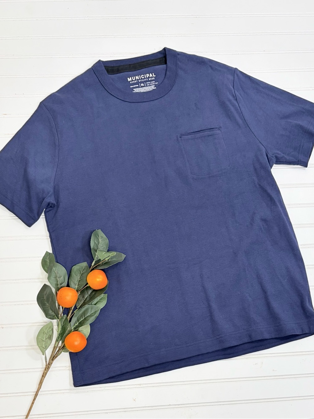 Municipal Short Sleeve Pocket Tee Shirt